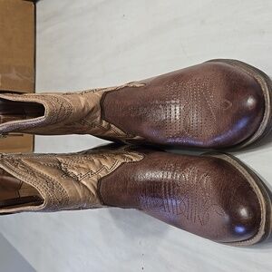 Coconuts by Matisse Women's Cowboy Boots Pistol Size 9 Western 2 Tone